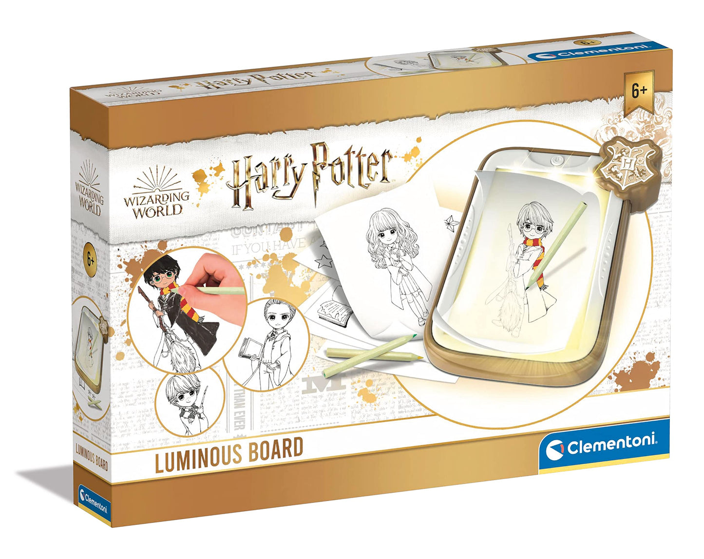Clementoni Tablă luminoasă desen Harry Potter