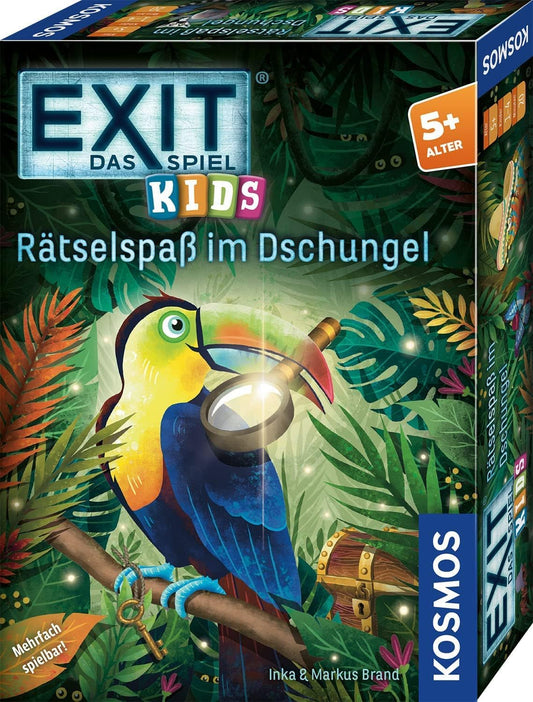 Kosmos 683375 EXIT® Set de joc Puzzle în junglă 5+ ani (limba germană)