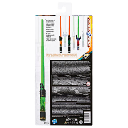 Sabia laser Star Wars Kyber Core Luke Skywalker, perfectă pentru costume de supereroi pentru copii de la 4 ani.