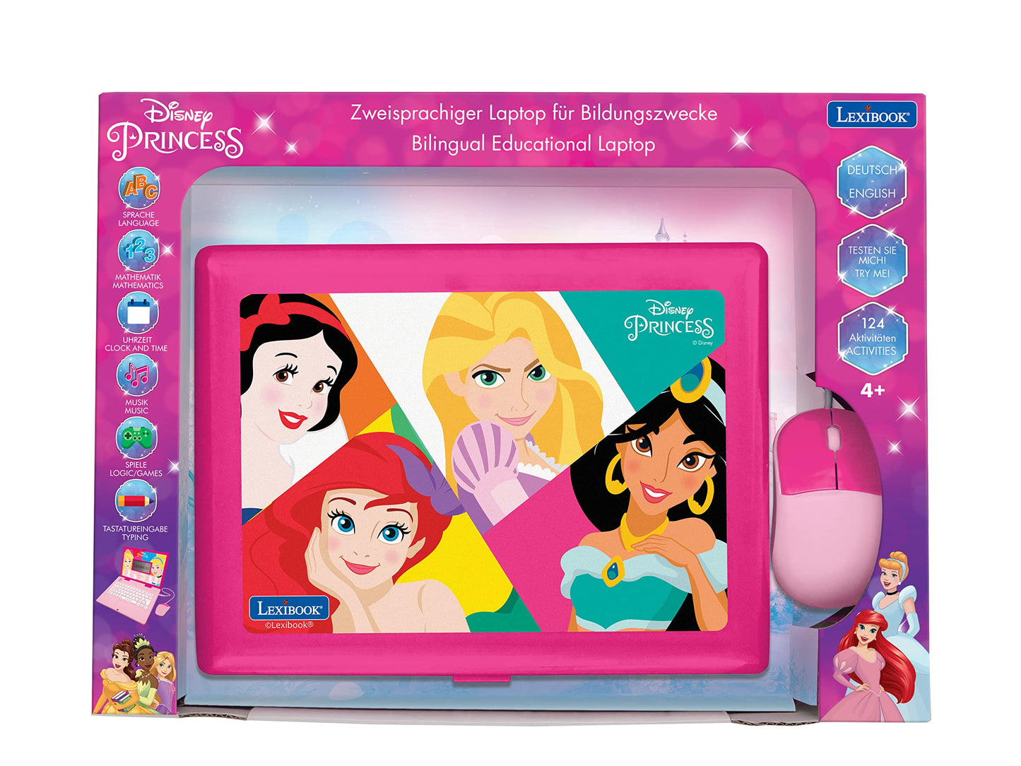 Lexibook JC598DPi3 Laptop Educational Disney Princess