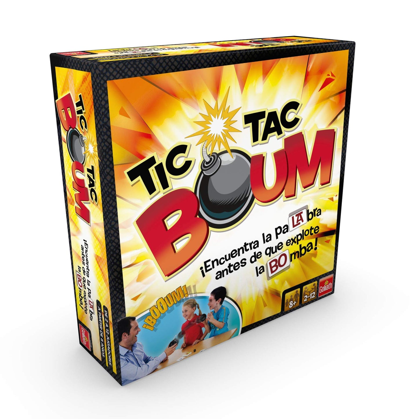 Goliath Tic Tac Boum Joc de cărți, 8+ ani