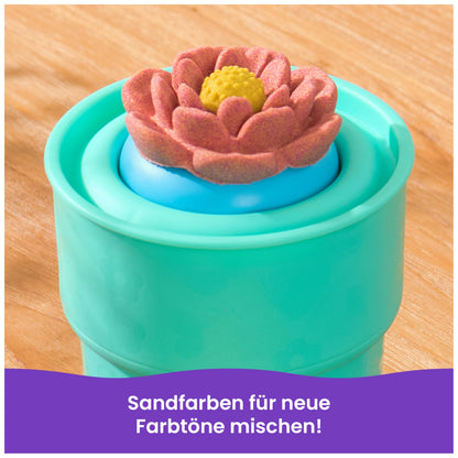 Kinetic Sand Squish Set Flori, 227 g, 5+ ani