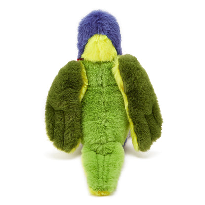 Zappi Co Jucărie de pluș Rainbow Lorikeet 100% reciclată 21 cm Jucărie moale și pufoasă pentru copii nou-născuți