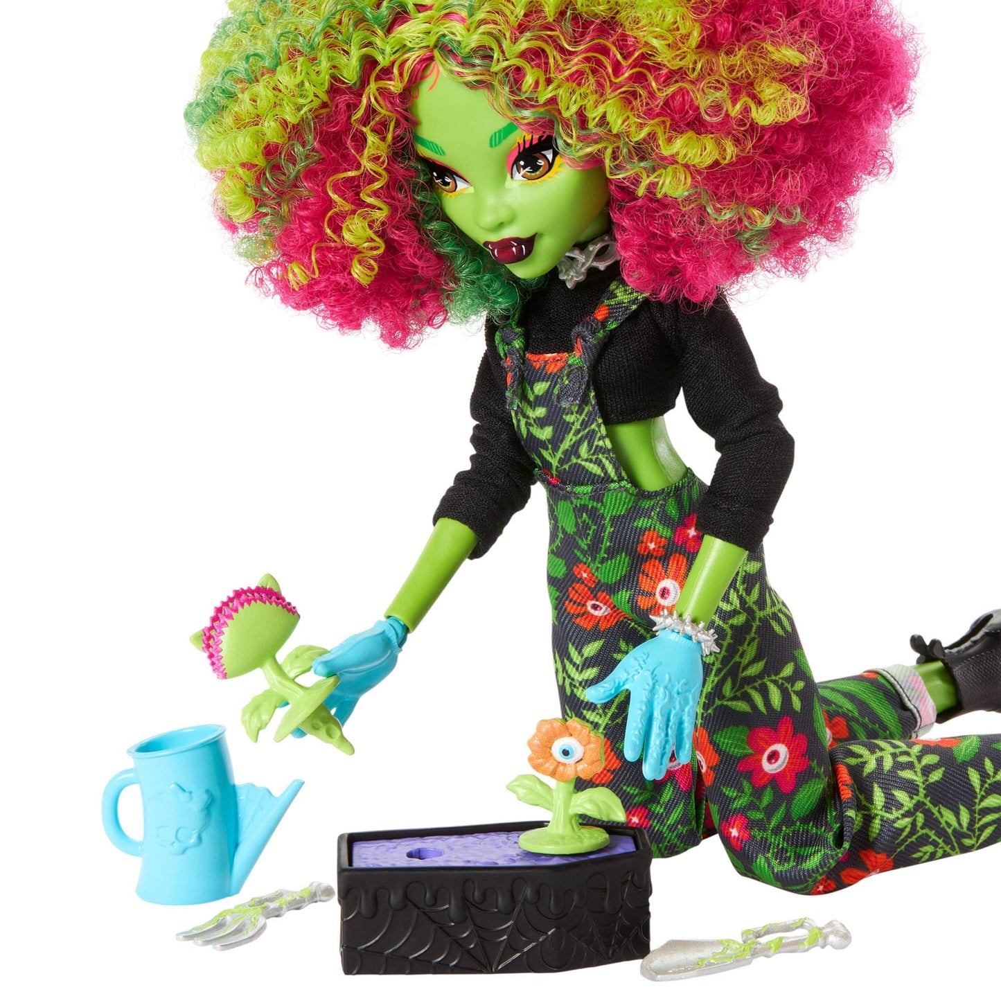 Monster High Fearbook Păpușă Venus McFlytrap cu accesorii Clubul Sub-Pământ 4+ ani