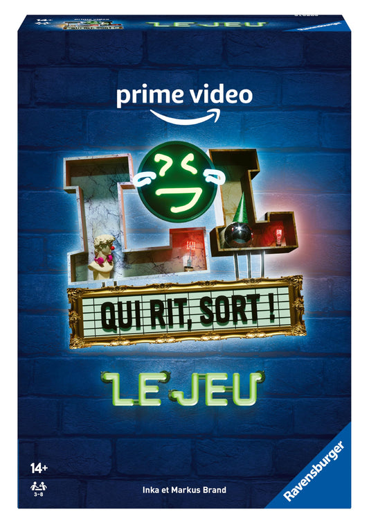 Ravensburger LOL: Qui lacht, Sort! – Joc de societate pentru 3-8 jucători, de la 14 ani, unisex – versiune în franceză