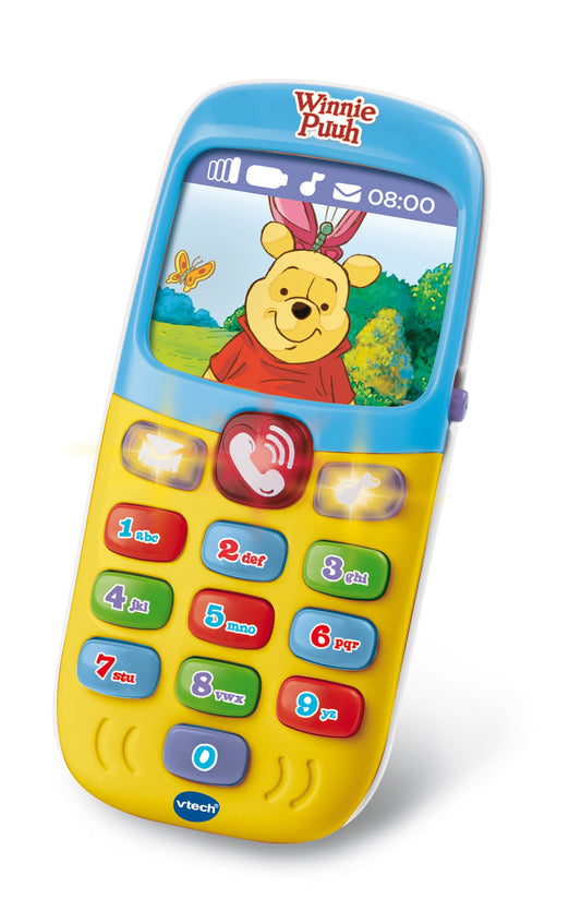 VTech Winnie Puuh Telefon de invatare, 9-36 luni
