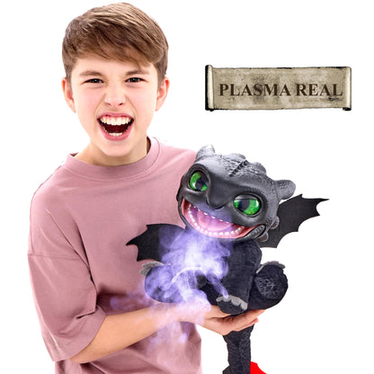 Famosa Toothless Marionetă electronică 30 cm, 6+ ani