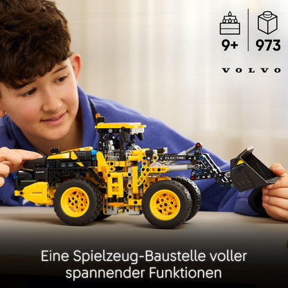 LEGO Technic 42209 Volvo L120 Încărcător Electric, 9+ ani