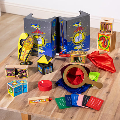 Melissa & Doug Set de magie Deluxe, 52 piese, 8+ ani