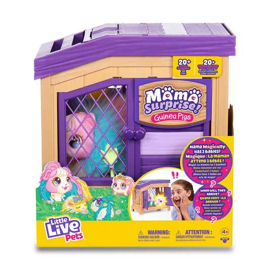 Famosa Little Live Pets Mama Surprise, cobaia interactiva