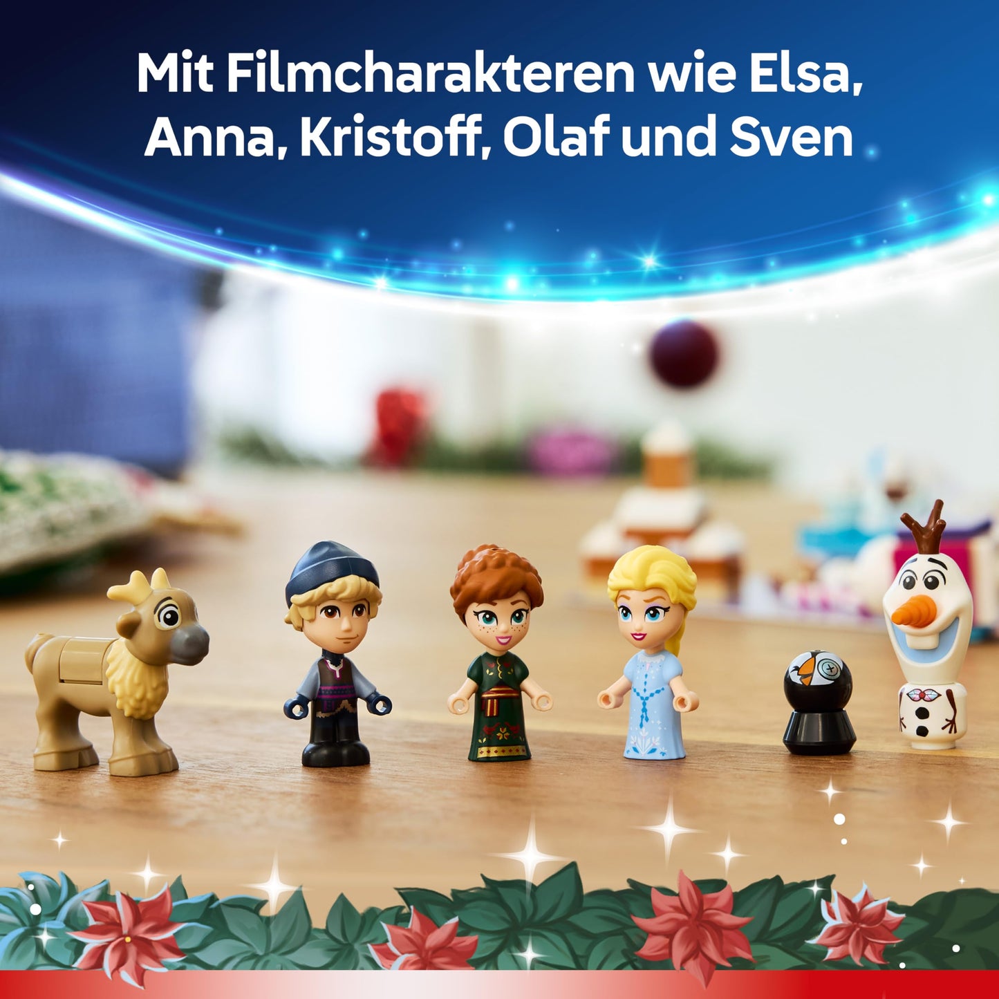 LEGO 43273 Disney Frozen Calendar Advent 2025, 5+ ani