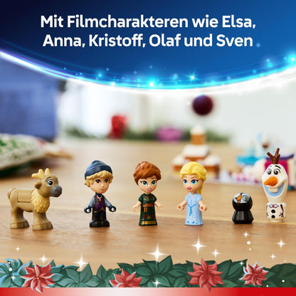 LEGO 43273 Disney Frozen Calendar Advent 2025, 5+ ani