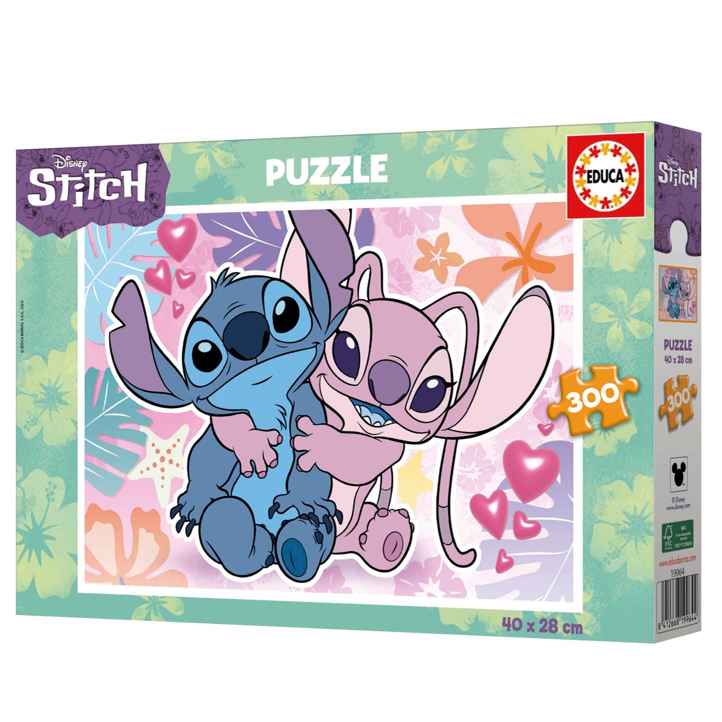 Educa Puzzle Disney Stitch, 300 piese, 8+ ani