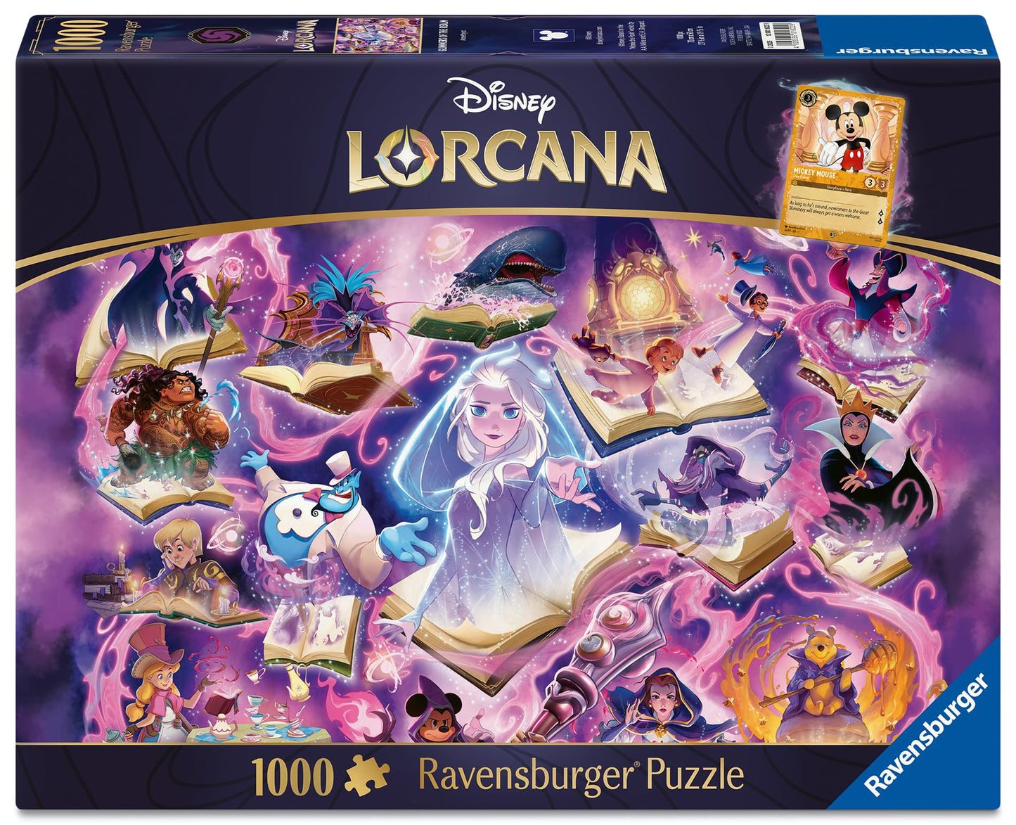 Ravensburger Puzzle Disney Lorcana Străluciri Regat, 1000 piese