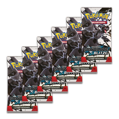 Pokémon TCG Fulgeri Negre Booster Bundle, 6 pachete