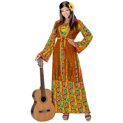 Widmann Costum Hippie femei cu colier, mărimea M