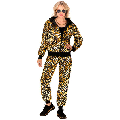 WIDMANN MILANO Costume de Petrecere - Training cu Model Animal, Outfit Anii '80, Jogging, Costum de Carnaval