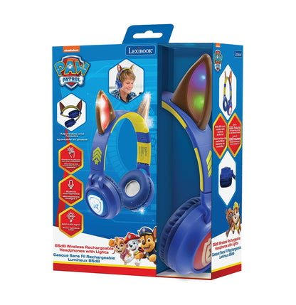 Lexibook HPBT015PA Paw Patrol Căști 2în1 Bluetooth, 85 dB