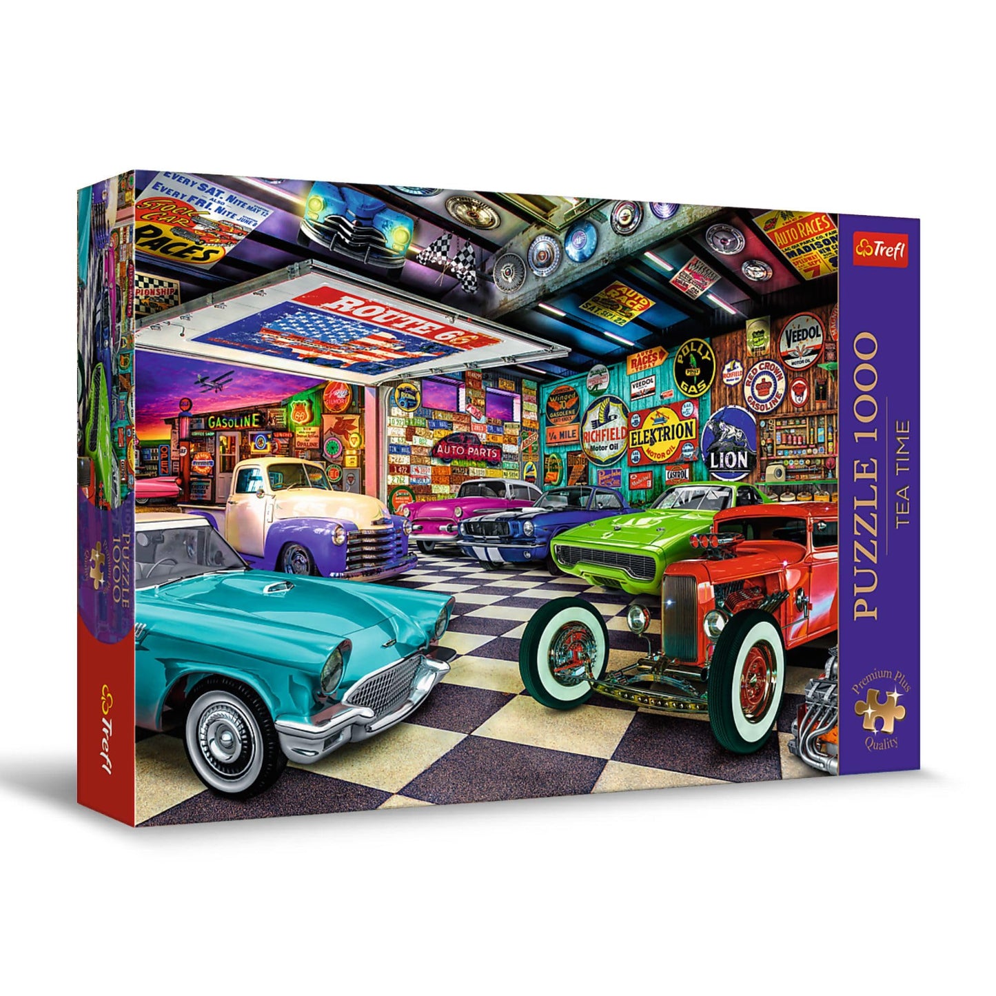 Trefl Premium Plus Quality Puzzle 1000 piese cu tematică Tea Time pentru adulți și copii de la 12 ani