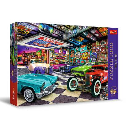 Trefl Premium Plus Quality Puzzle 1000 piese cu tematică Tea Time pentru adulți și copii de la 12 ani