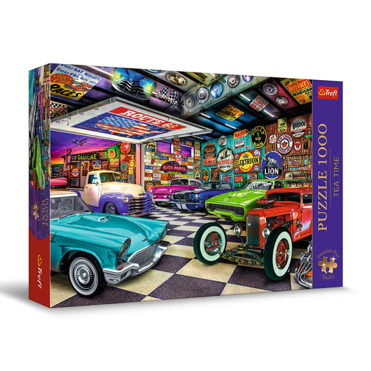 Trefl Premium Plus Quality Puzzle 1000 piese cu tematică Tea Time pentru adulți și copii de la 12 ani