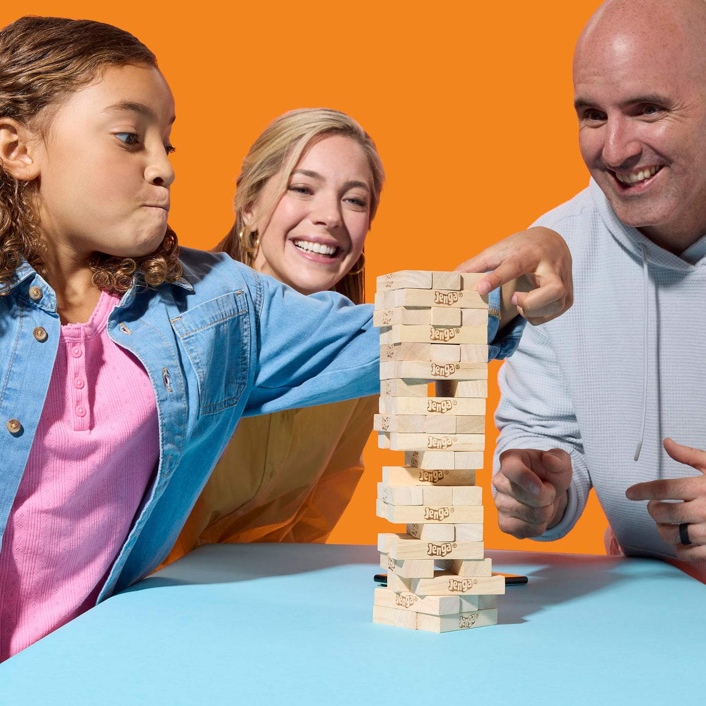 Joc oficial Hasbro Jenga cu zar digital
