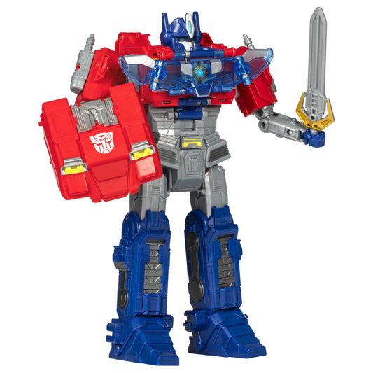 Transformers One Power Flip Optimus Prime (Orion Pax) - Figură de Acțiune Interactivă