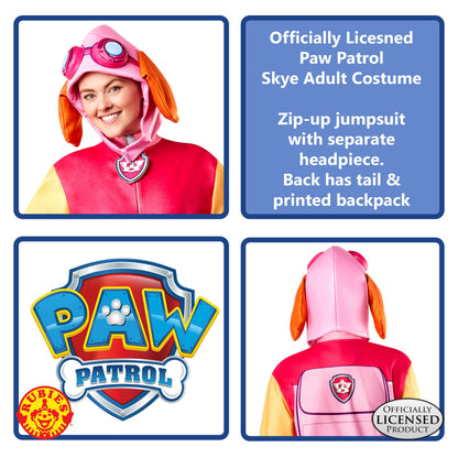 Rubie's Paw Patrol Skye Costum adult, marimea L