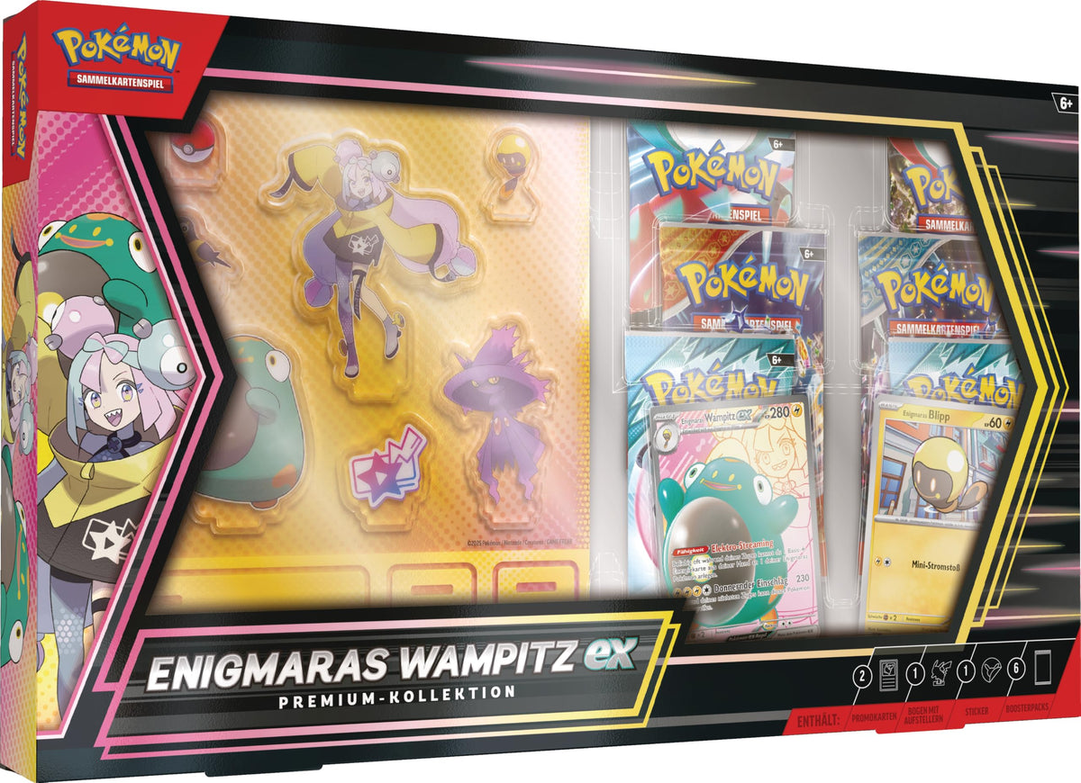 Pokémon PKM EX Colecție Premium, 6 pachete booster