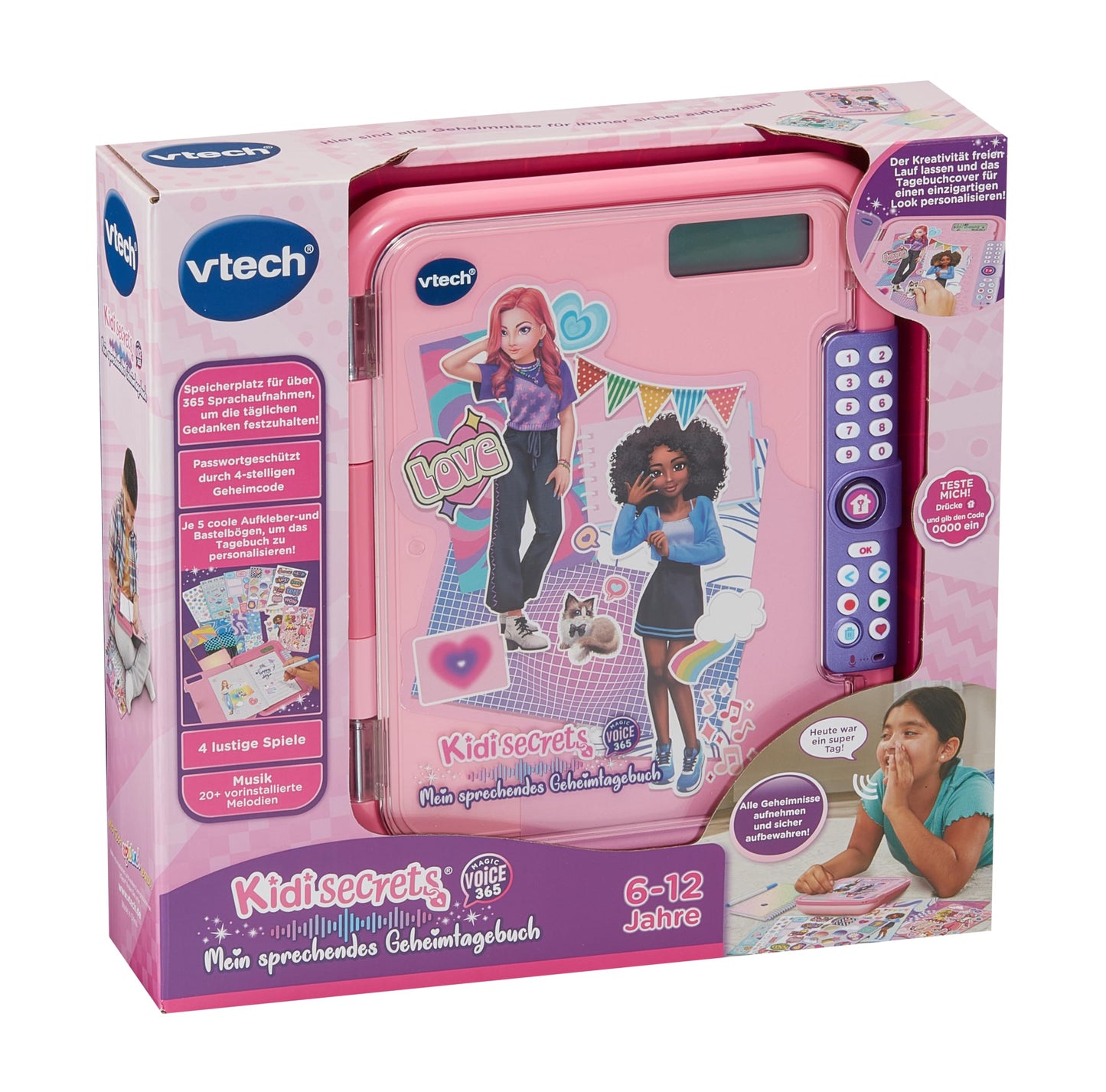 Vtech KidiSecrets Magic Voice 365 Jurnal 2în1