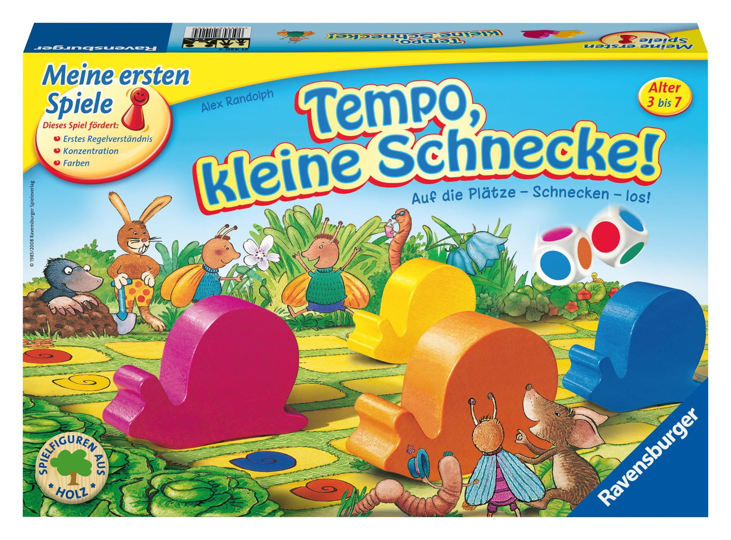 Ravensburger 21420 Joc de societate Micii Melci, 2-6 jucători, 3+ ani
