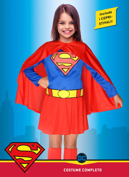 Ciao Costum Supergirl fete DC Comics, 5-7 ani