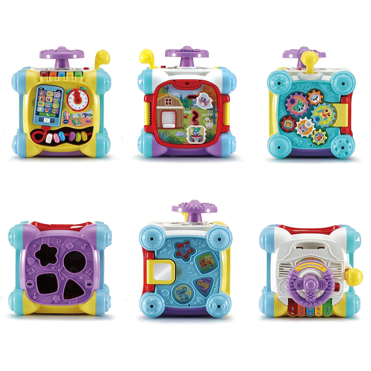 VTech Cub interactiv Baby, muzica si forme, 12-36 luni