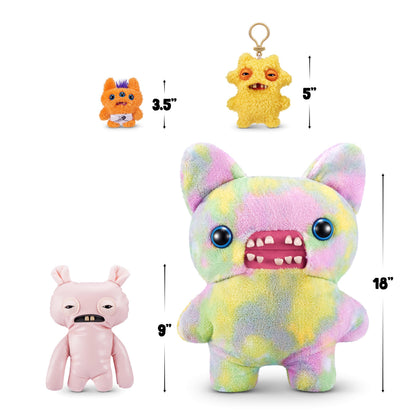 Fuggler Set Pluș 2 Figurine 9", Seria 1