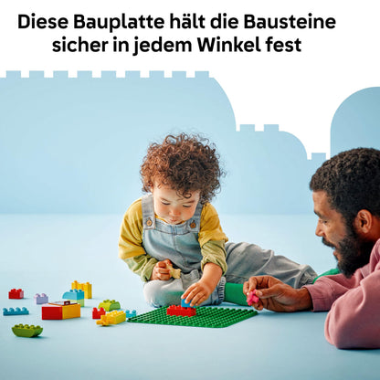 LEGO 10460 DUPLO Placă de construcție verde, 1+ ani