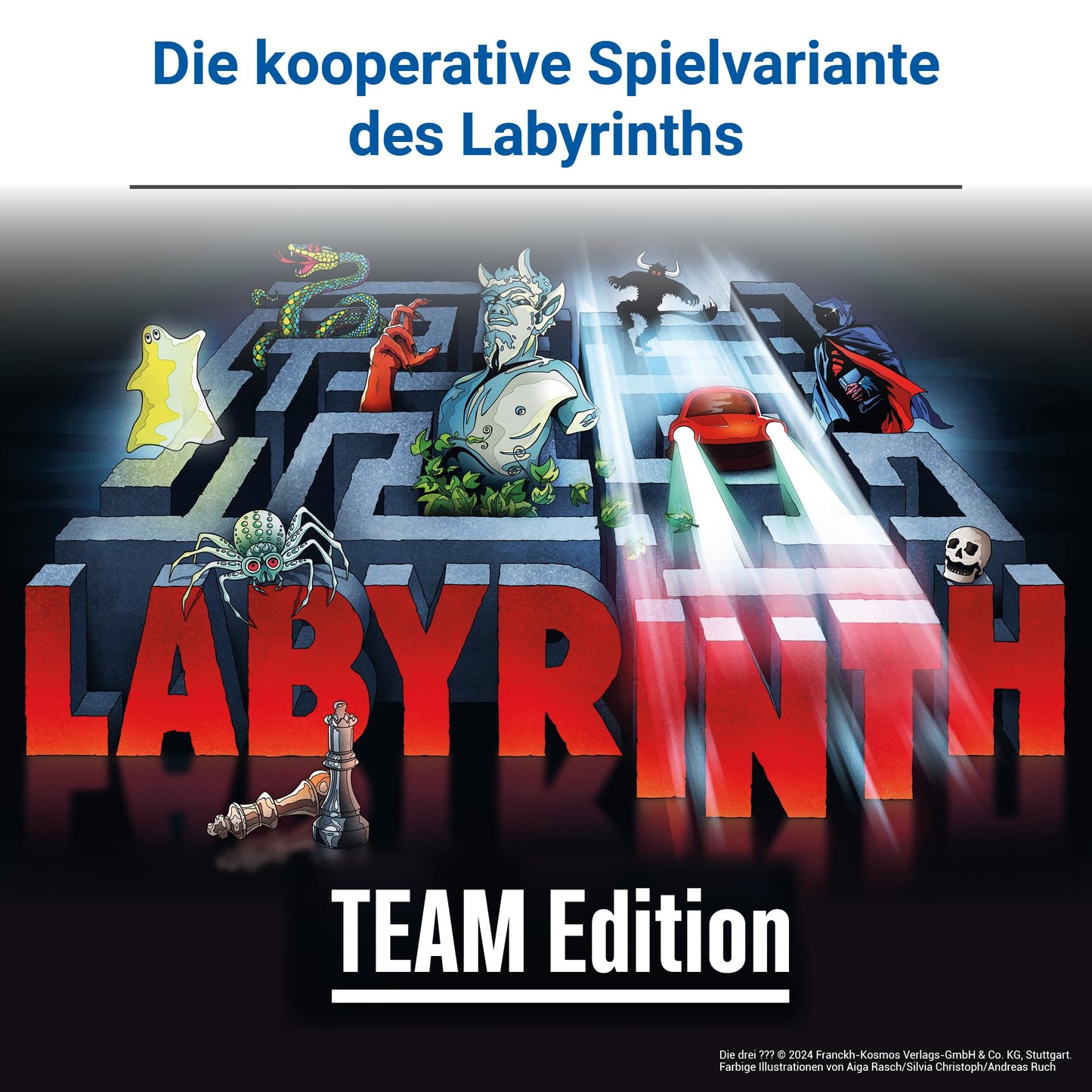 Ravensburger 22685 Labirint Team Edition, 8+ ani