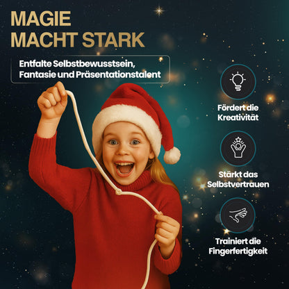 Clementoni Ehrlich Brothers Set de construcție Advent Calendar cu 24 trucuri magice pentru copii de la 7 ani (limba germană)