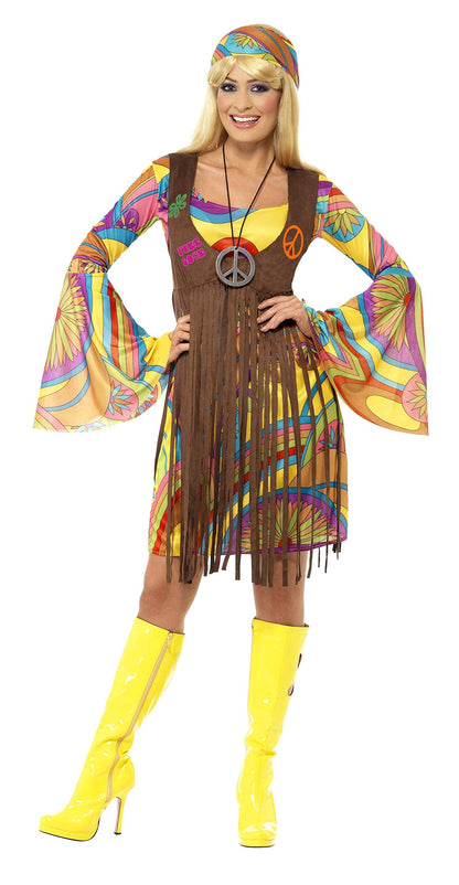Smiffys 60s Groovy Lady, Maro Halloween și Carnaval