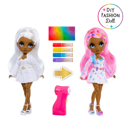 Rainbow High Păpușă DIY Airbrush & Create, 4-12 ani