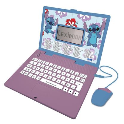 Lexibook JC598Di3 Stitch Computer educativ, 124 activități