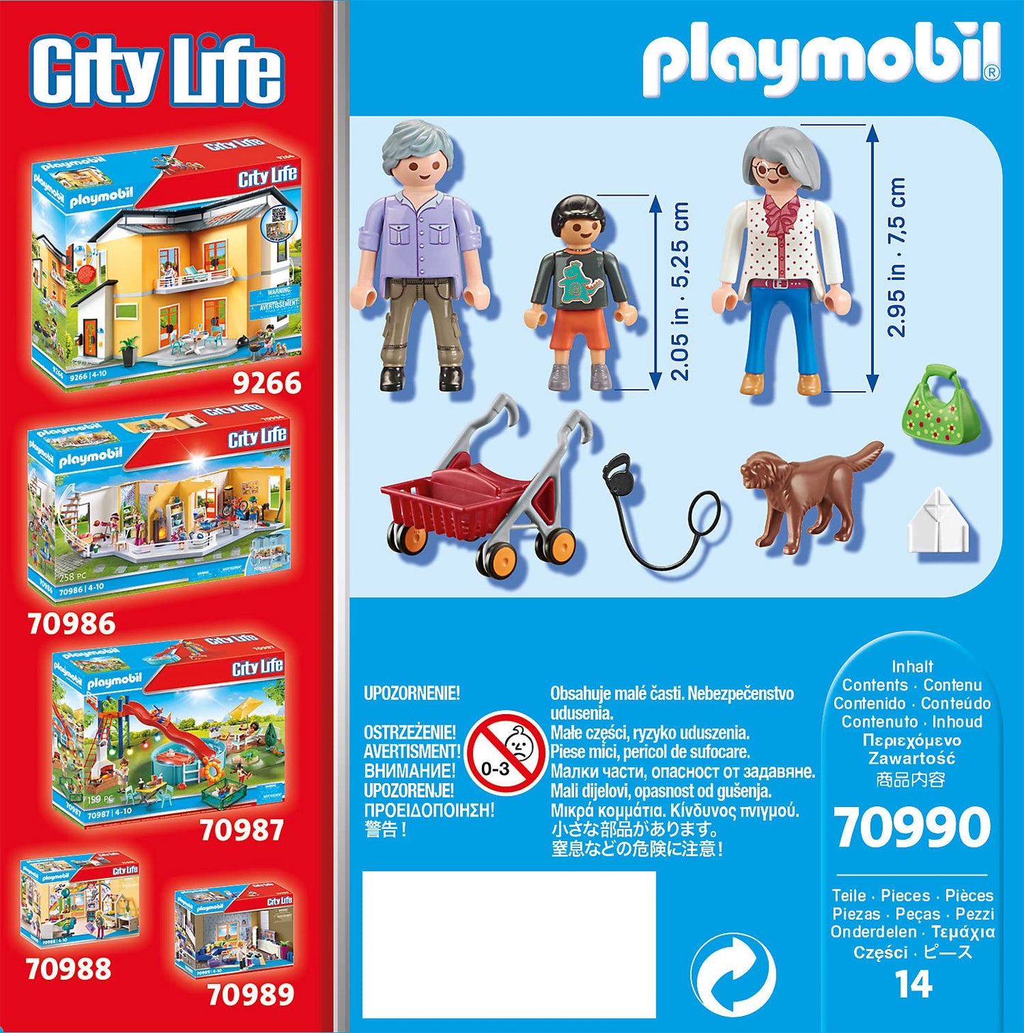 Playmobil 70990 City Life Bunici cu nepot