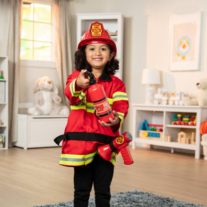 Melissa & Doug Costum Pompier, 6 piese, 3+ ani