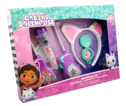 Set de Aventuri Gabby's Dollhouse Walkie talkie, urechi de pisica, busola si lanterna