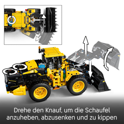 LEGO Technic 42209 Volvo L120 Încărcător Electric, 9+ ani