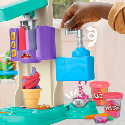 Play-Doh Mașină de înghețată, set modelare, 3+ ani