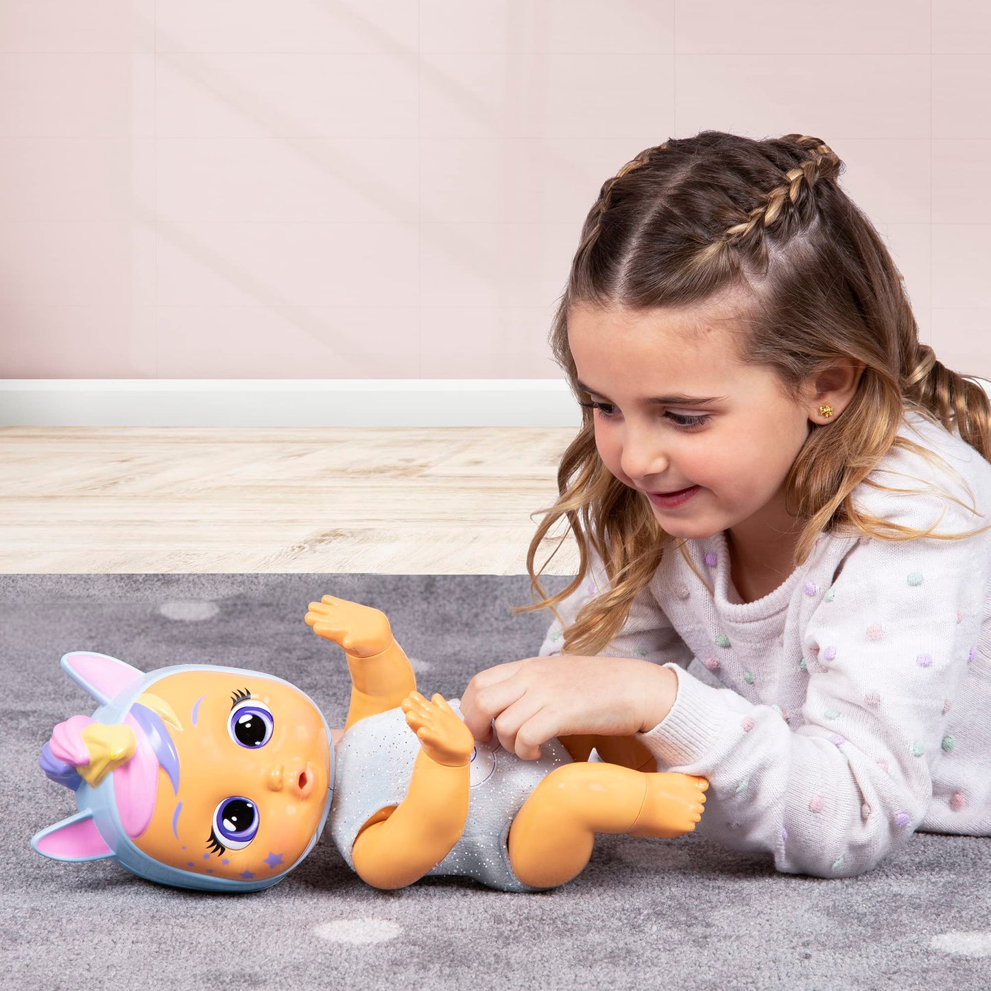 Cry Babies 911345 Papusa Jenna Crawling Magic Tears