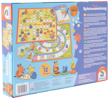 Schmidt Spiele 40598 Set de jocuri cu șoareci, colecție colorată, de la 4 ani