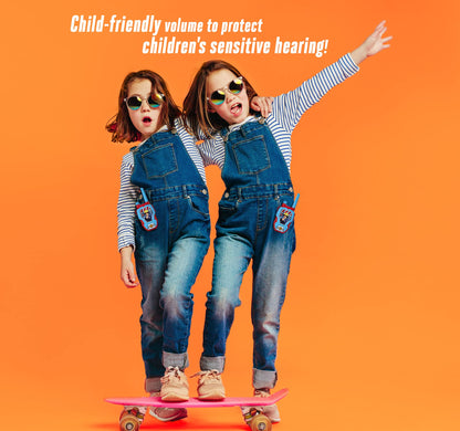 Dickie Toys – Walkie Talkie Feuerwehrmann Sam – 2 Dispozitive de Comunicație, Special Concepute pentru Copii de la 4 Ani, cu O Rază de Acțiune de Până la 100 m, Jucării de Comunicație Roșii