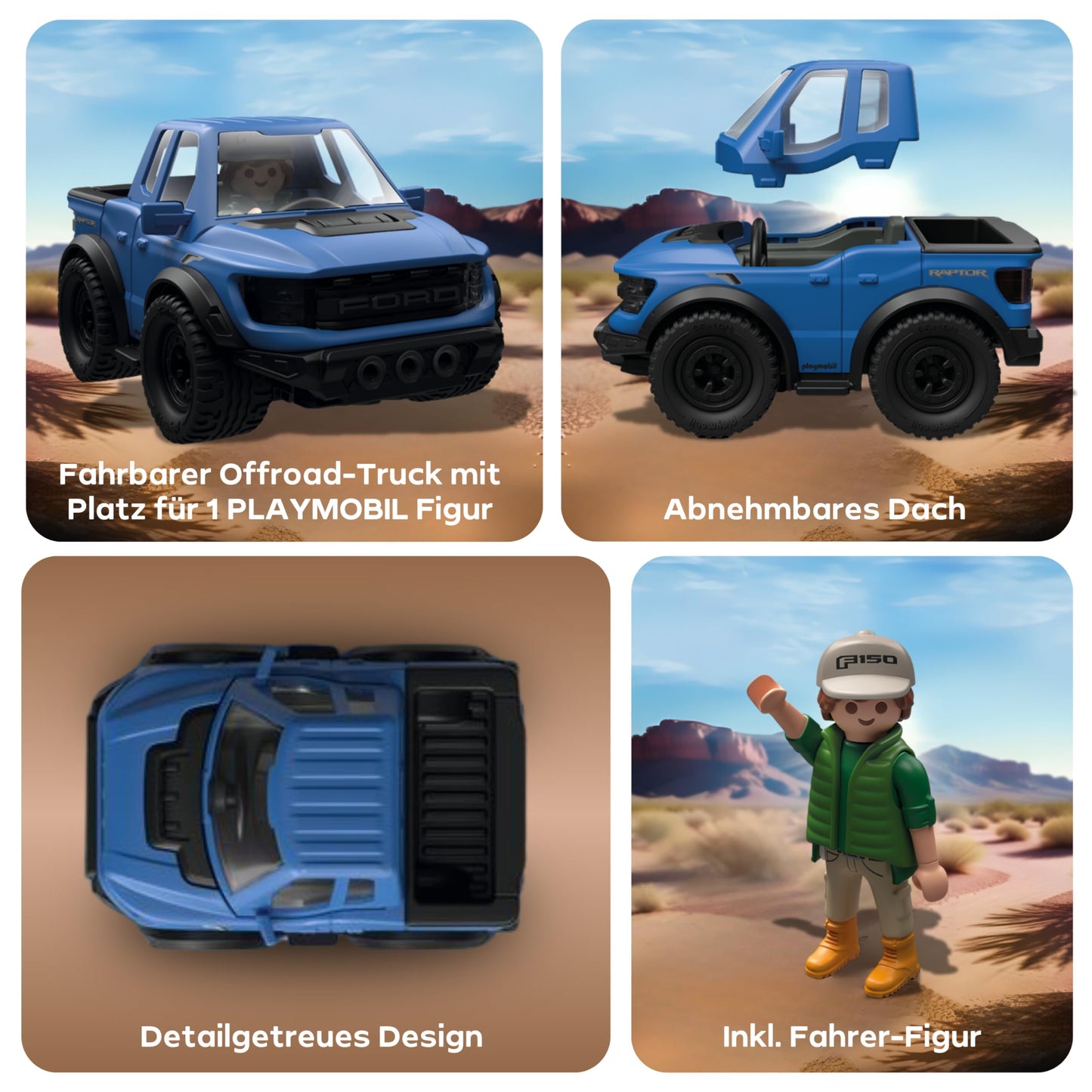 Playmobil 71858 Ford F-150 Raptor