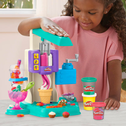 Play-Doh Mașină de înghețată, set modelare, 3+ ani